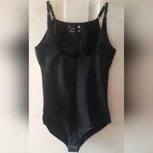 Empetua By Shapermint Open Bust Brief Bodysuit Black XL